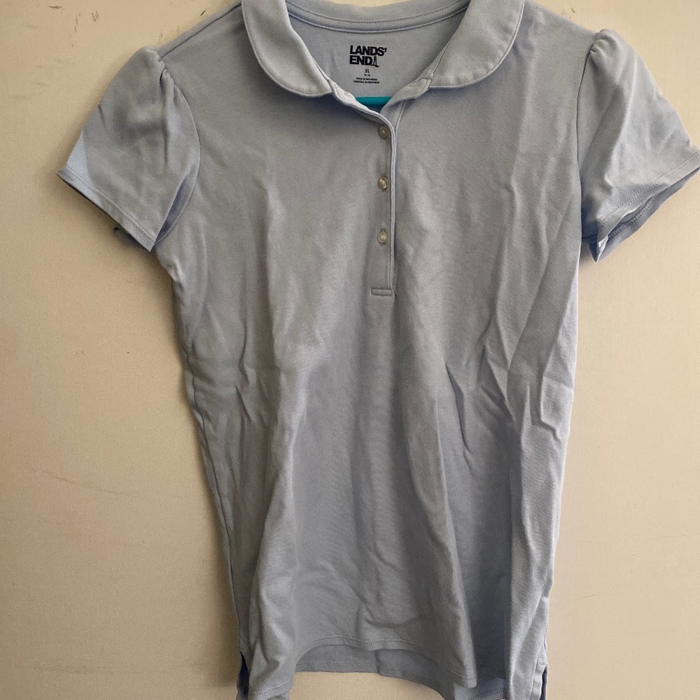 Lands End Peter Pan Girls XL (14-16) shirt